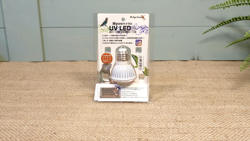 マイクロ UV LED E26 ホワイト