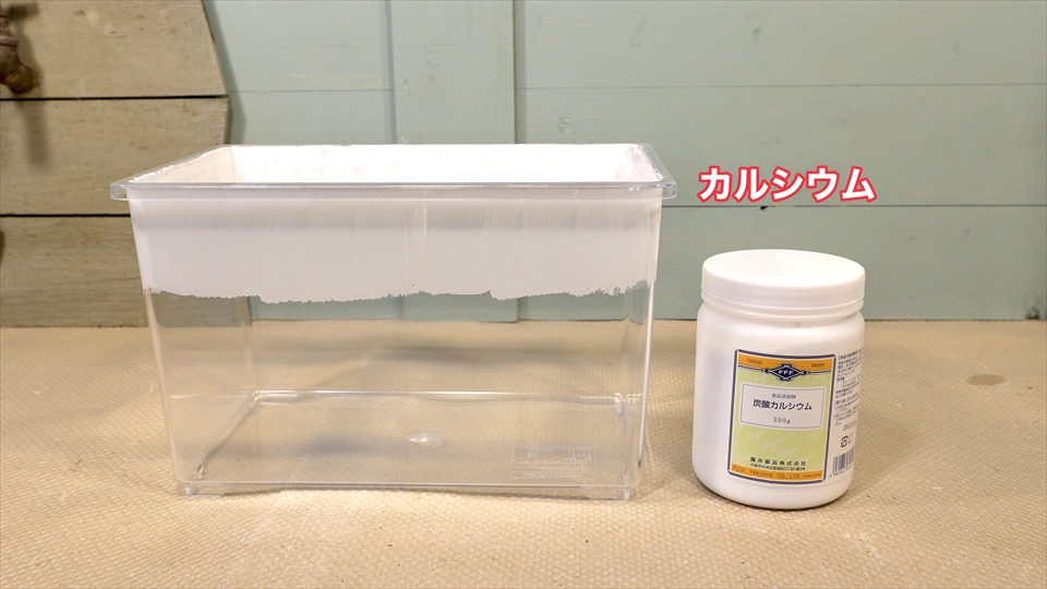 カルシウムによるゴキブリの脱走防止対策