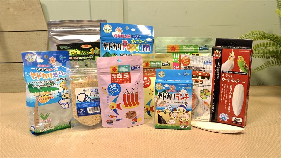 オカヤドカリのおすすめのエサ